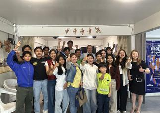 ICF with a joyful ministry group in Southeast Asia